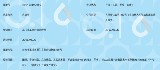 云南玉溪新華書店有限責任公司易門分公司